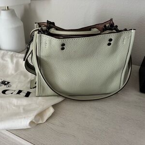 Coach mint color purse